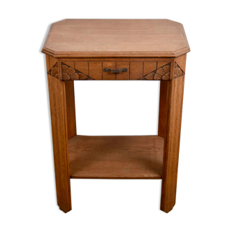 Art Deco oak table