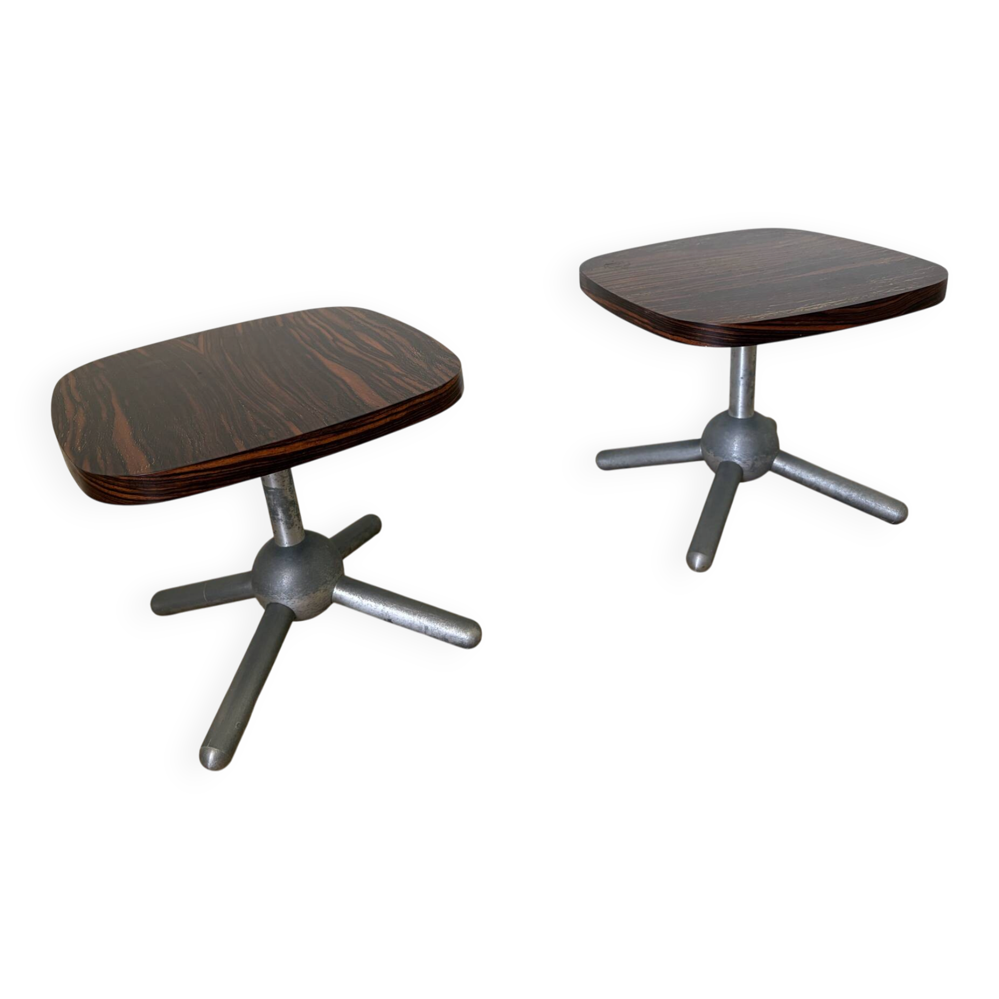 Pair of side tables by Michael Sodeau