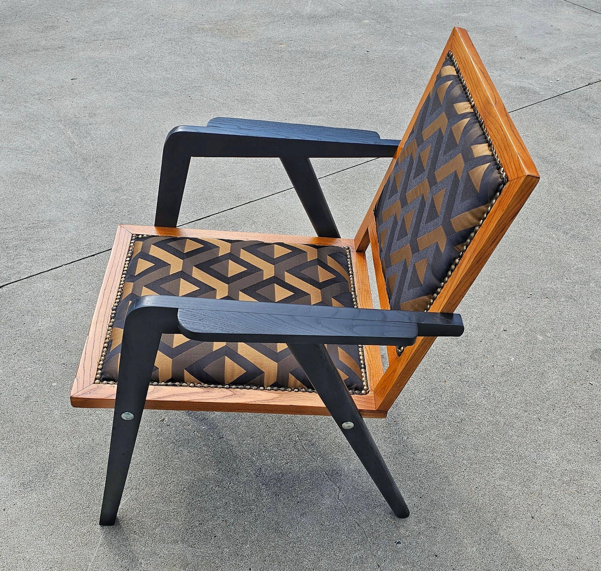 Pair of armchairs from the mid-20th century, Yugoslavia, 1950s.