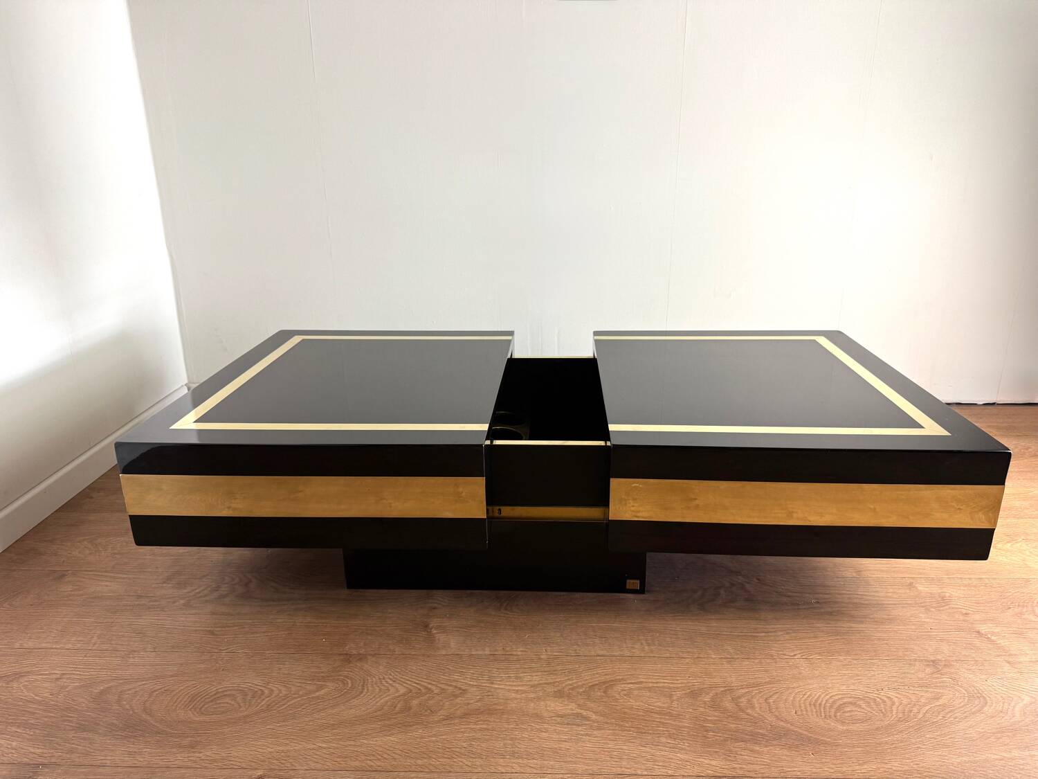 J.C. Mahey bar coffee table – 1970s