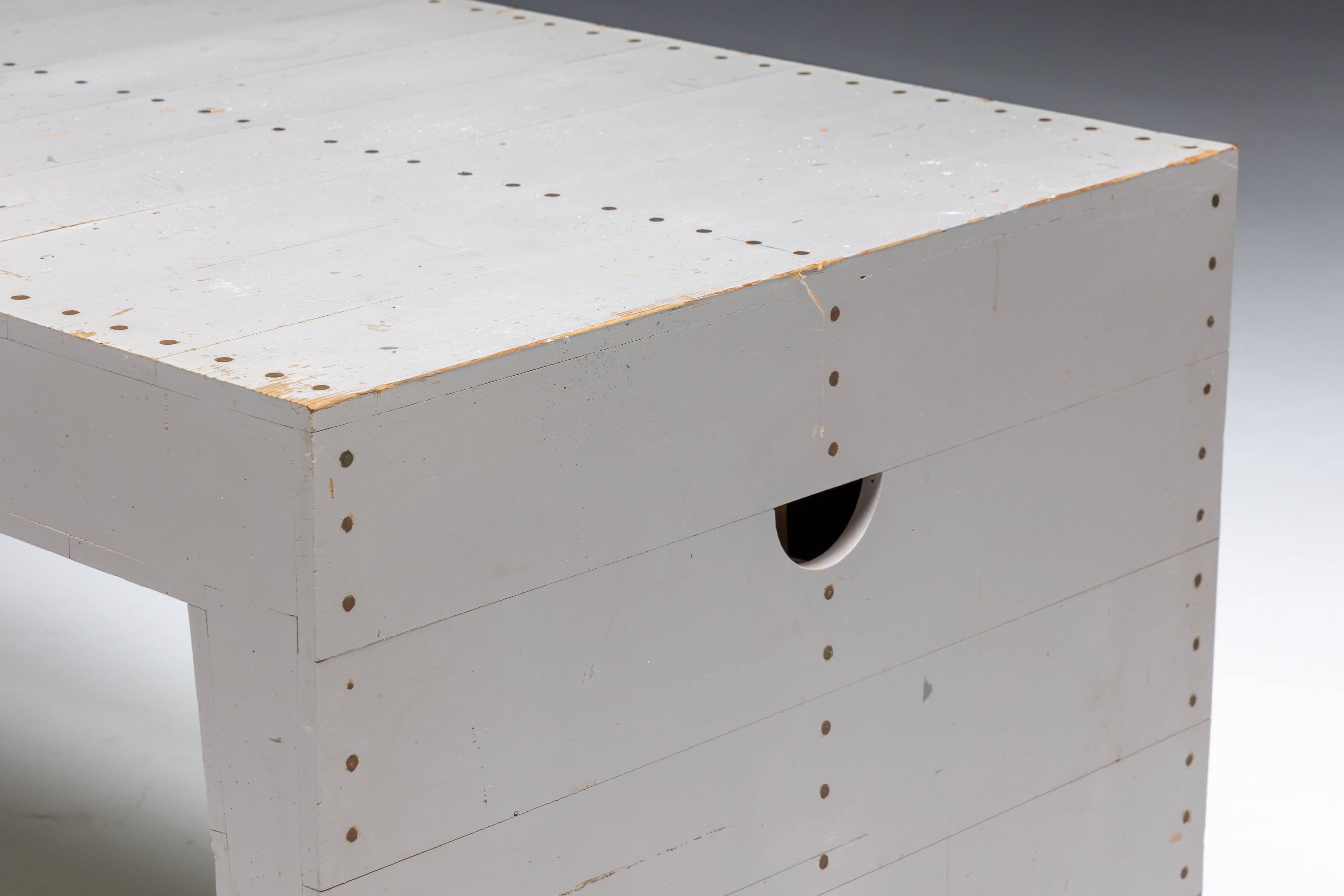 Bossche School Table by Dom Hans van der Laan & Jan de Jong, Netherlands, 1970s