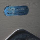 Swedish Industrial Architect Office Desk Chair by  Odelberg & Olsen, 1940s