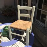 Vintage kiddie wooden chair