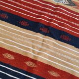 Multicolored Berber kilim carpets
