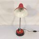 Vintage red articulated desk lamp - 70s/80s