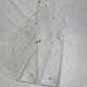 Vintage transparent plexiglass magazine rack, 1970s, Hollywood Regency.