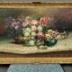 Antique still life with flowers