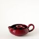 Large ceramic candle holder, Bordeaux, signed Vallauris, 1970