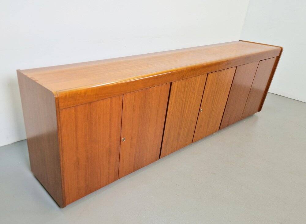 Enfilade en teck danois vintage, années 1960