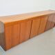 Enfilade en teck danois vintage, années 1960