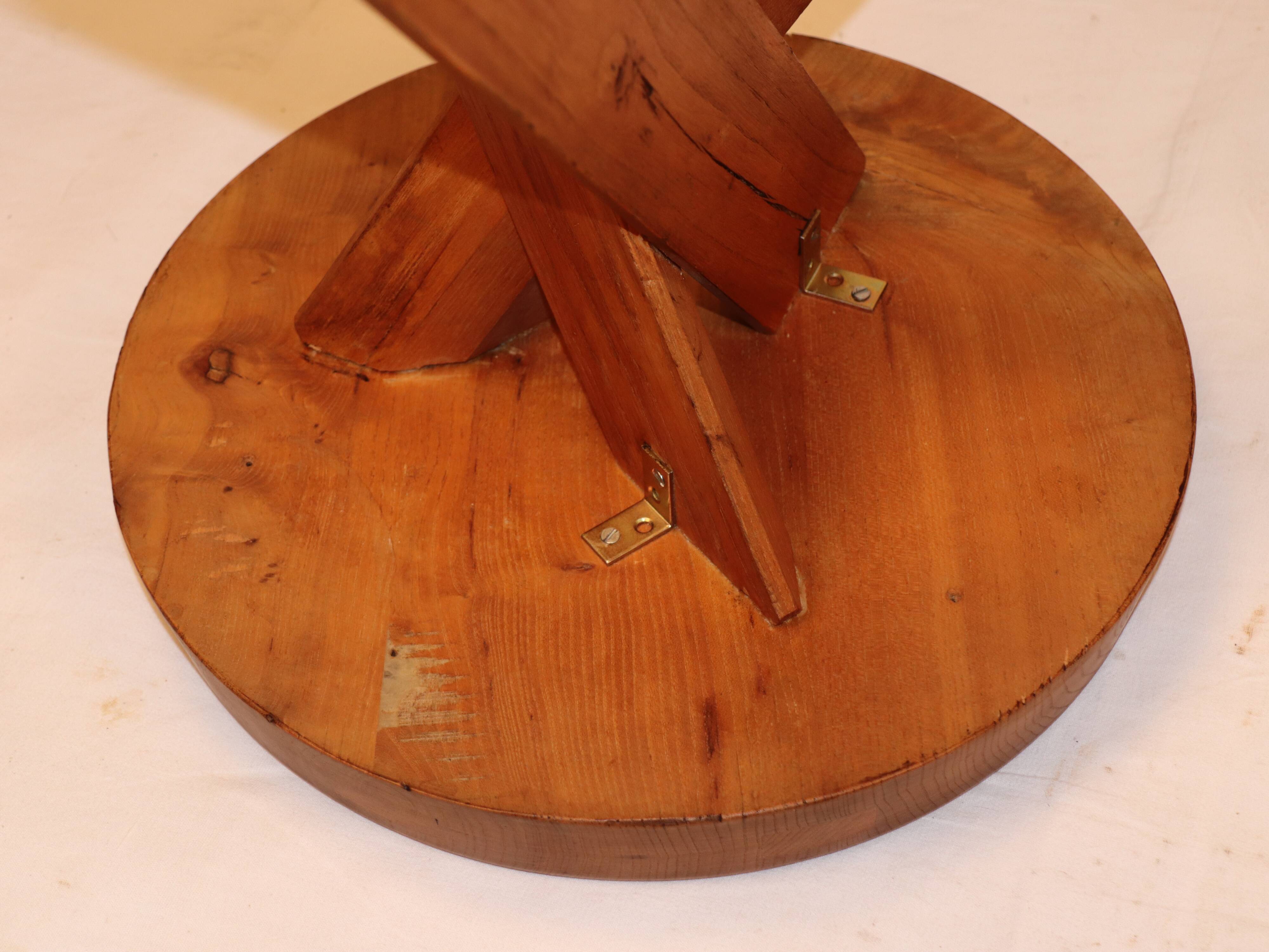 Pierre Chapo's pair of S31 stools