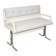 Vintage Space Age bench from the 1970s