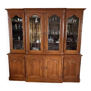 buffet Vitrine Roche - merisier
