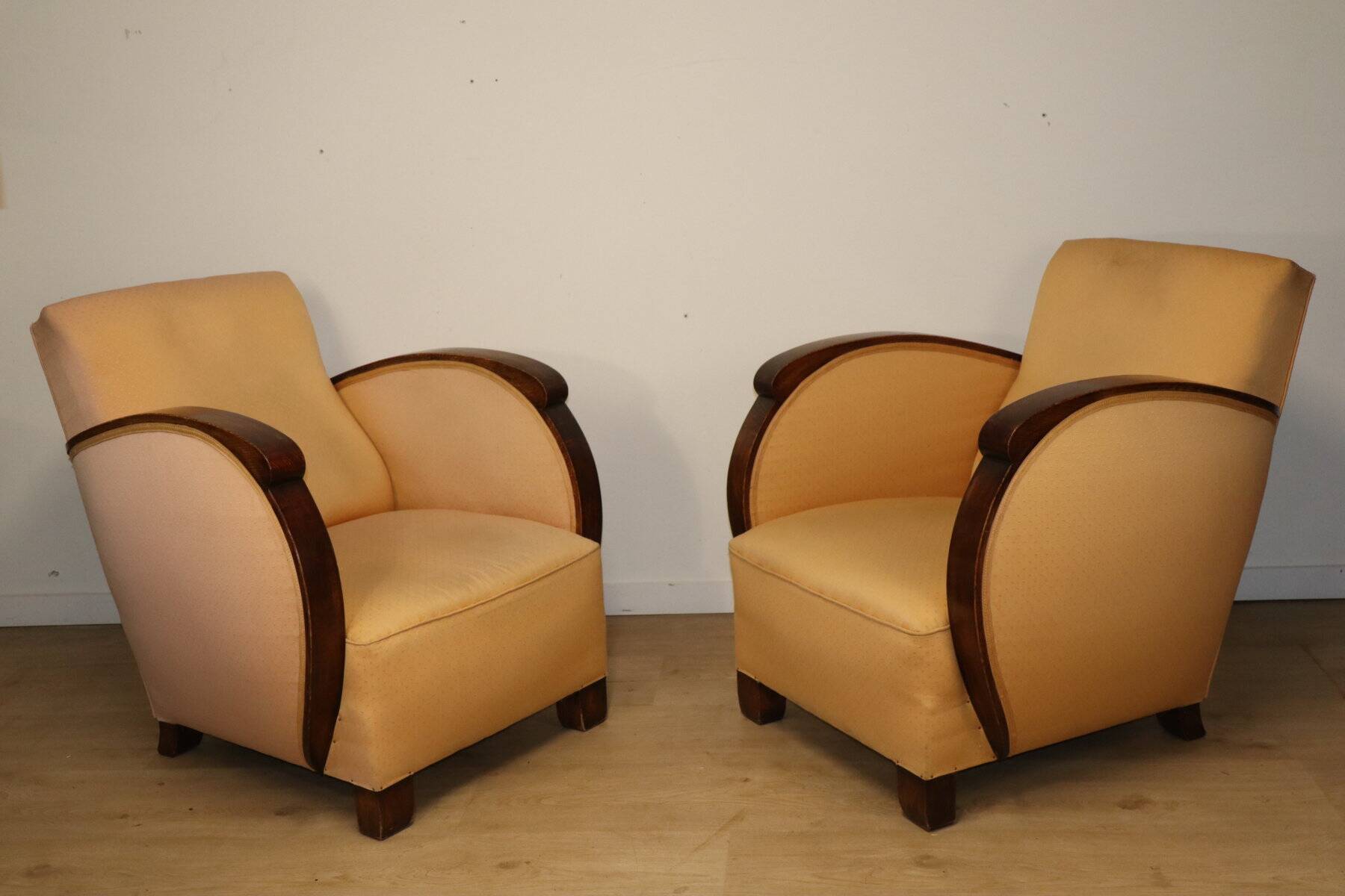 Pair of Art Deco armchairs – 1930s/40s