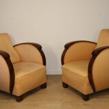 Pair of Art Deco armchairs – 1930s/40s