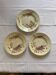 Set of 3 game serving dishes by Jules Viellard.