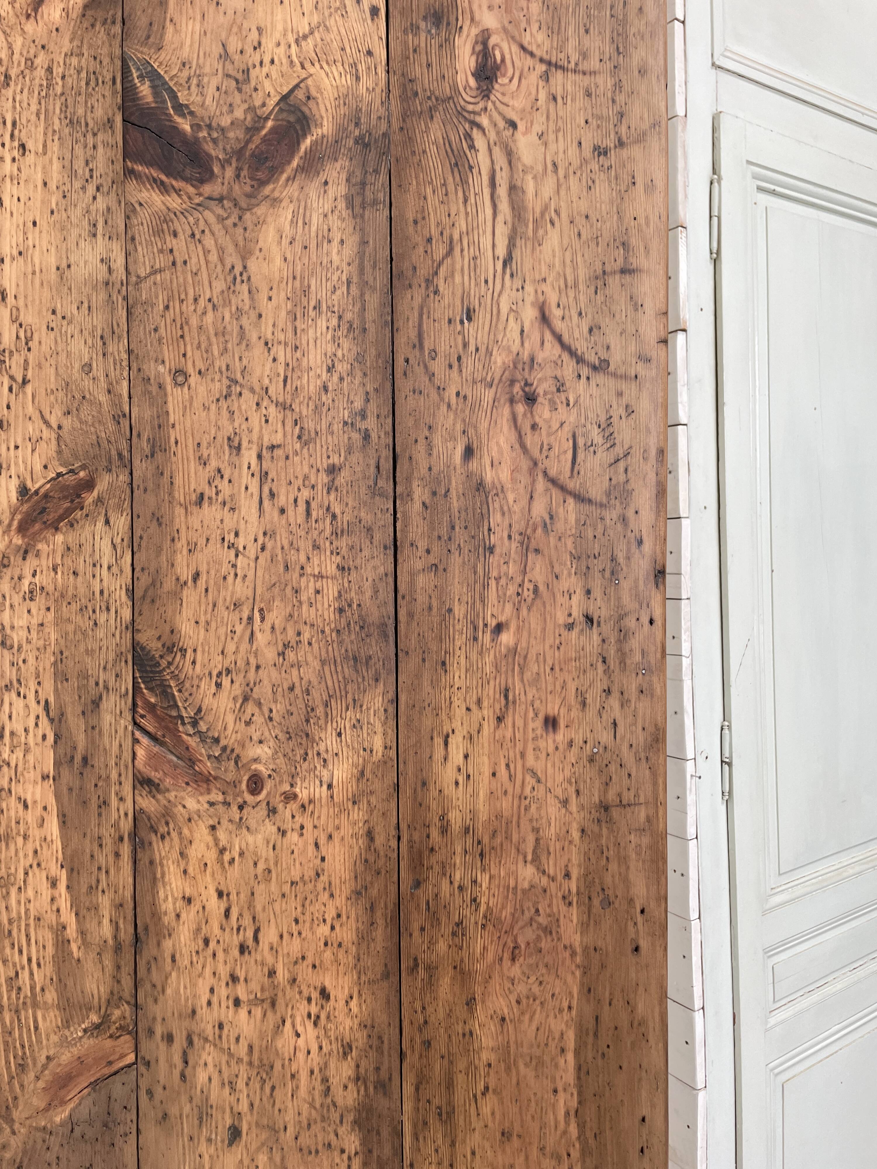 Vintage solid fir farm table.