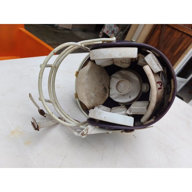 Vintage Pittsburgh American football helmet