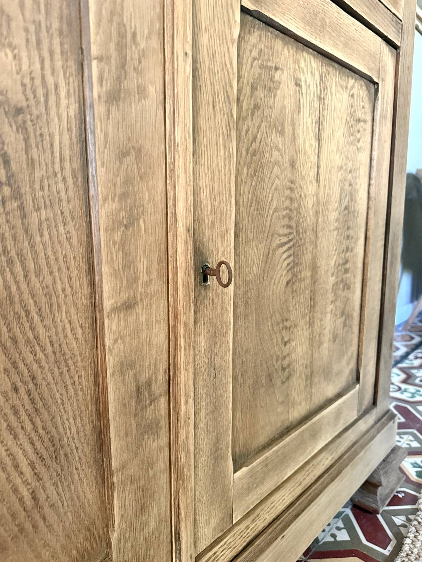 Solid oak sideboard