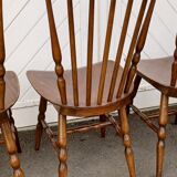 Set of 4 Baumann Tacoma bistro chairs.