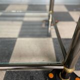 Table basse en verre vintage
