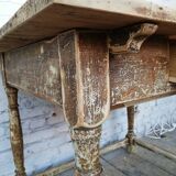 Square farmhouse table