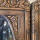 Pair of Art Deco display cabinets in solid oak