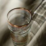 Antique pastis glass