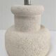 Sculptural lamp foot in natural stone design 70s