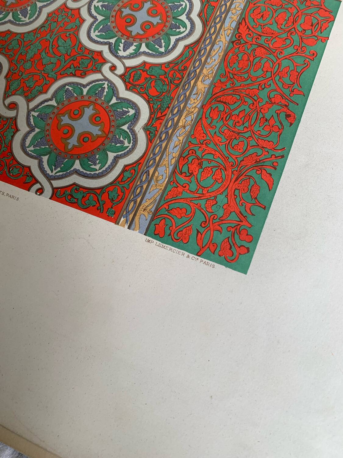 Ancient Oriental Lithography - Arab Ornaments