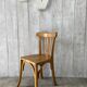 Set of 4 mismatched bistro chairs