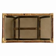 Table basse bambou et rotin
