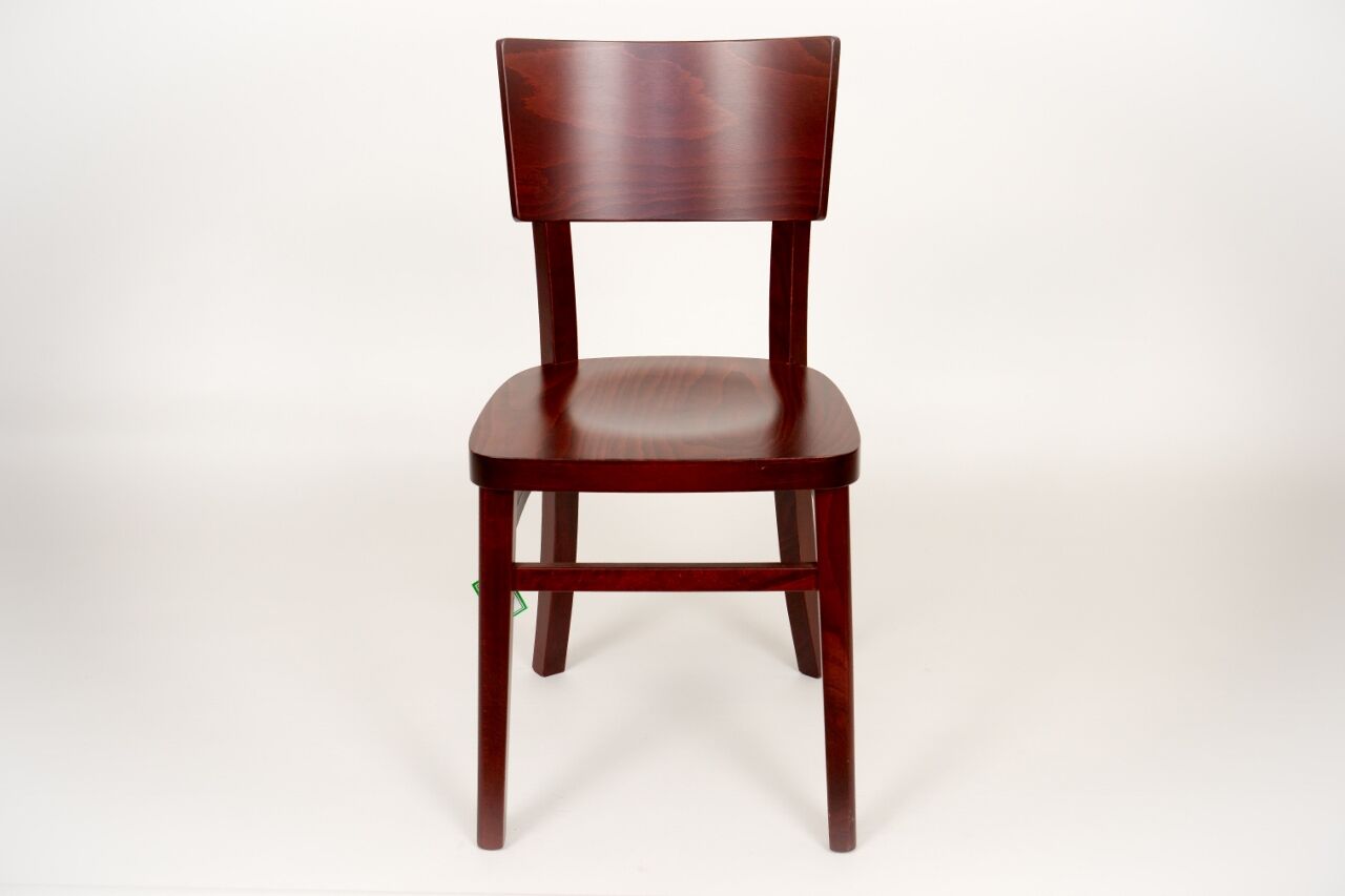 New York brewery chair in dark walnut beech