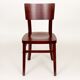 New York brewery chair in dark walnut beech