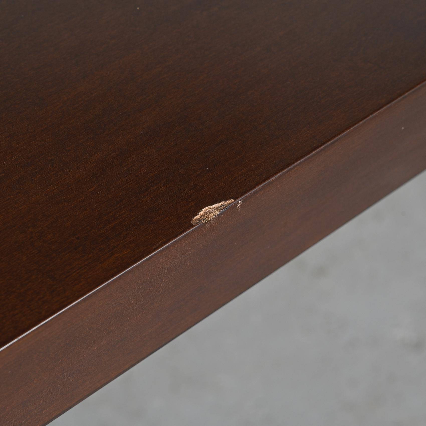 Table Taliesin 2 en cerisier, Frank Lloyd Wright, Cassina 1989