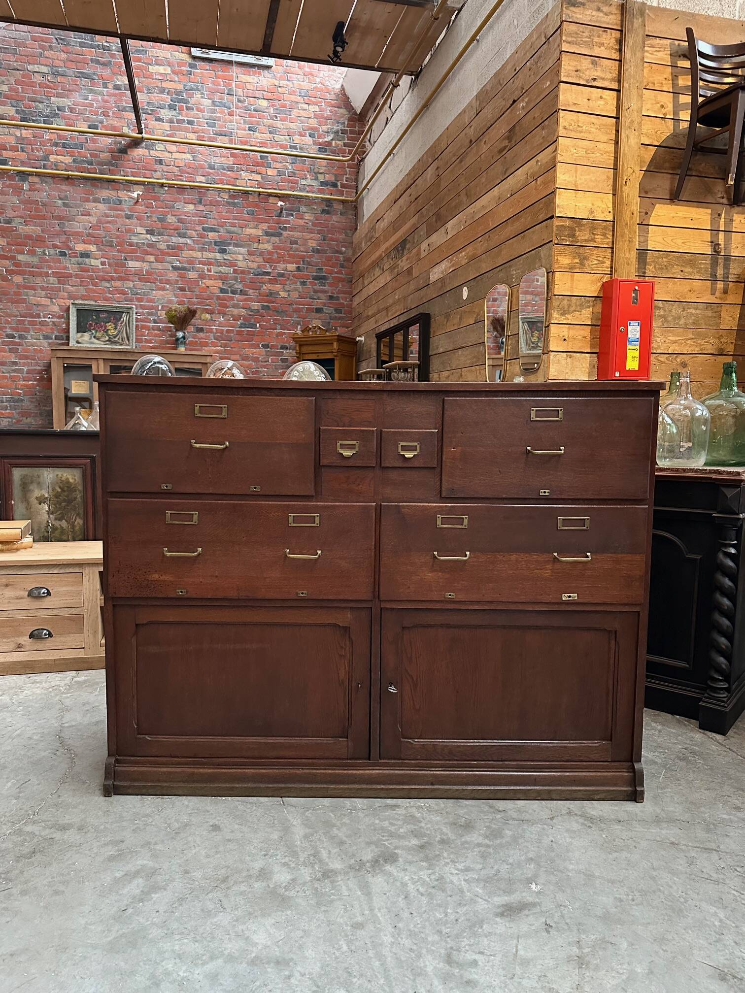 Oak workshop furniture