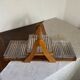 Art Deco wooden compartmented servant