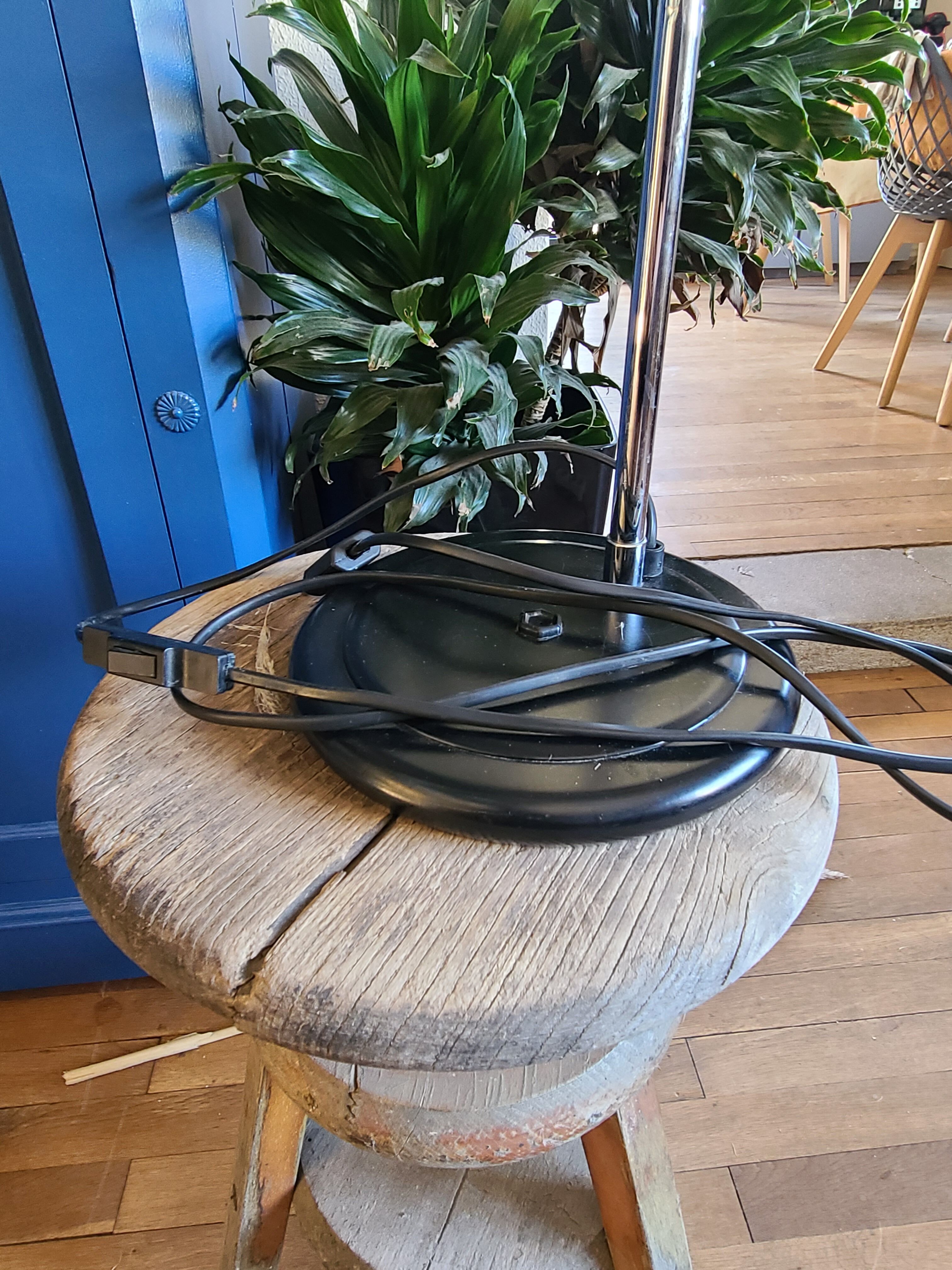 Vintage french lamp 70 aluminor