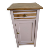 Pink bedside table
