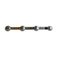 Metal wall coat rack