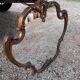 Louis XV style rock mirror in bronze  69x70cm