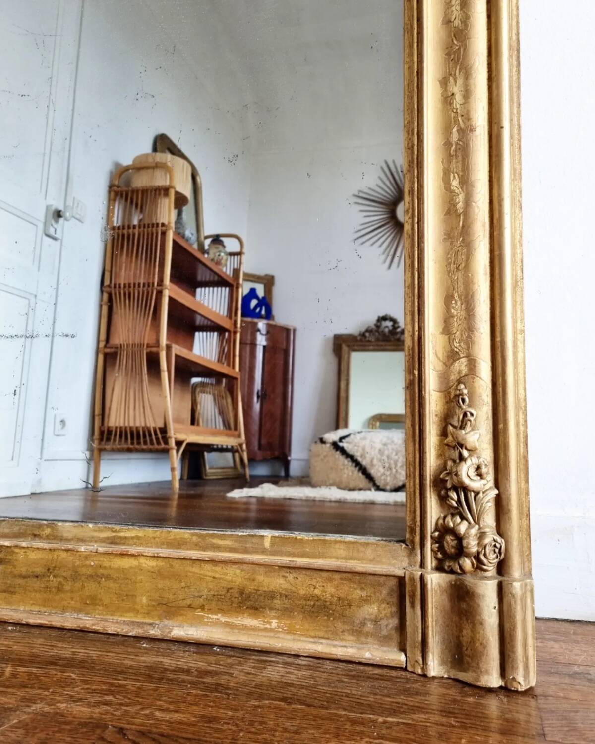 Antique Louis Philippe mirror