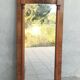 Empire mirror in mahogany