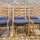 6 Scandinavian chairs 1960