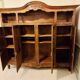 Magnificent two-body sideboard in carved walnut, Louis XV style.