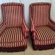 Salon Napoléon III in Jacquard-patterned velvet and trimnests