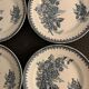 8 dessert plates St Amandinoise St Amand, model Margot