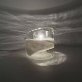 Murano blown glass sculptural table lamp, La Murrina Italy 1970s