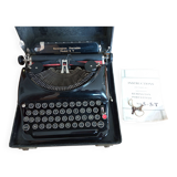 Old Remington portable typewriter No. 5 T