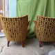 Paire de fauteuils cocktail